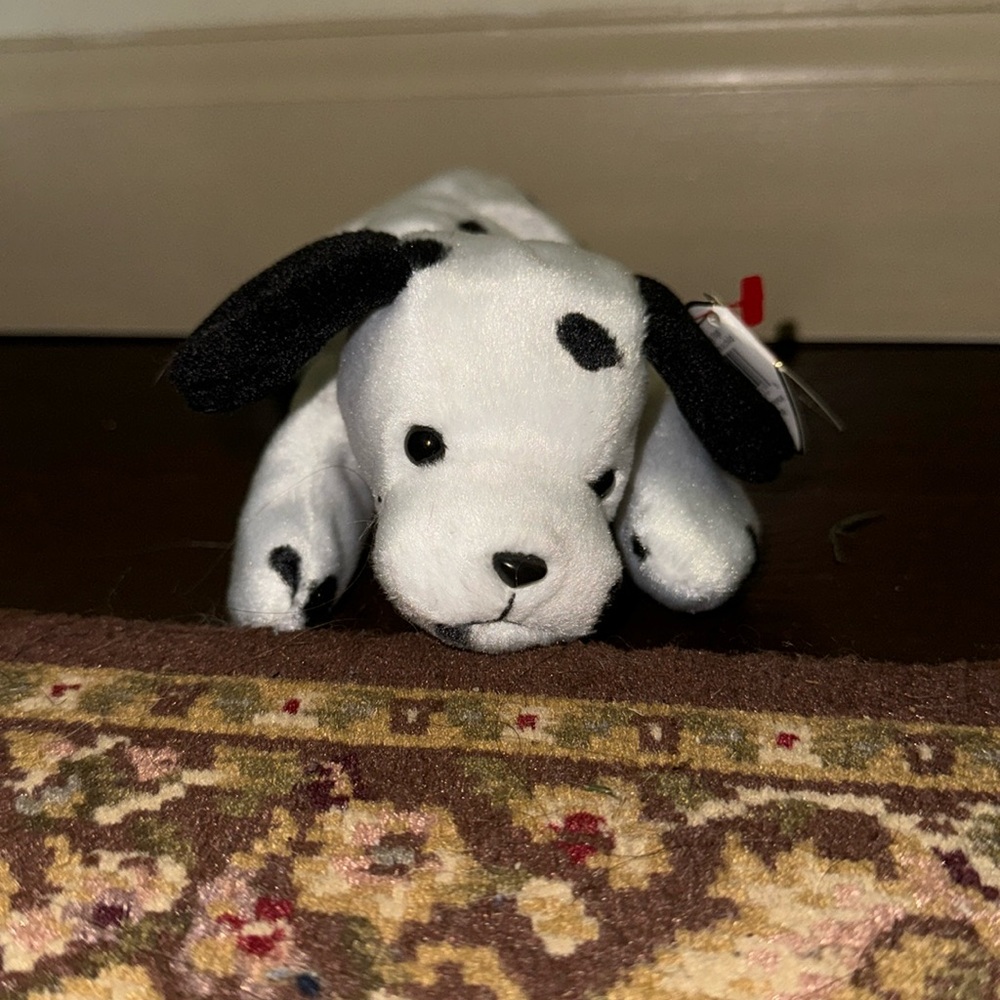 Vintage beanie baby Dotty from 1996 Dalmatian